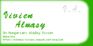 vivien almasy business card